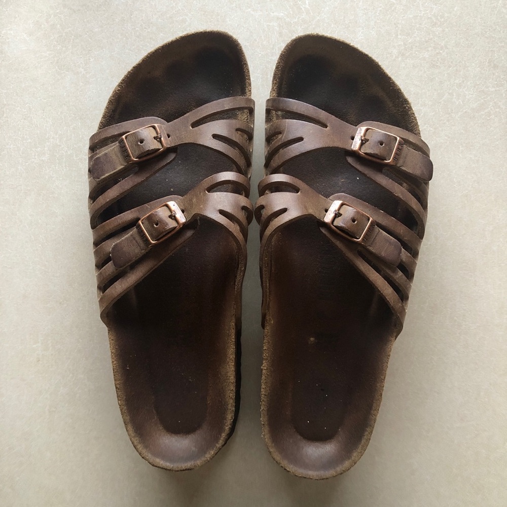 Birkenstock Granada Slide Sandals sz 38 N